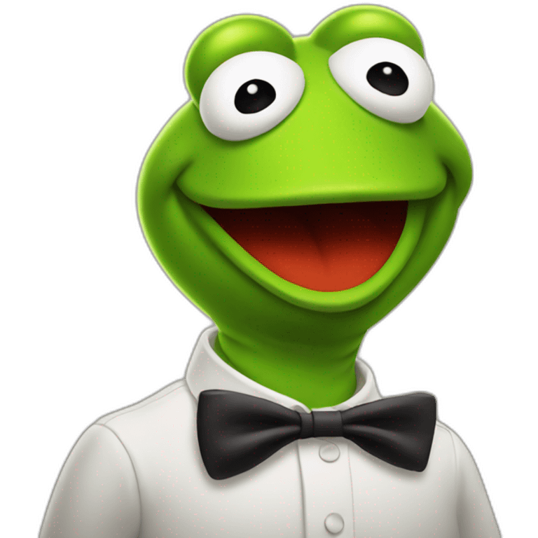 horny kermit frog emoji