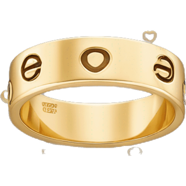 cartier love ring emoji