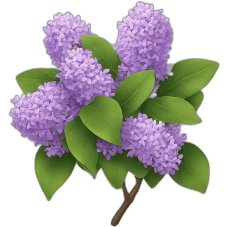 lilac bush emoji