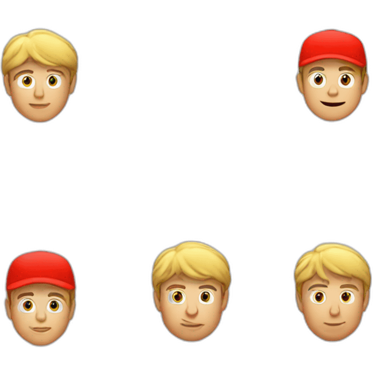 Formule 1 Ferrari voiture en face emoji