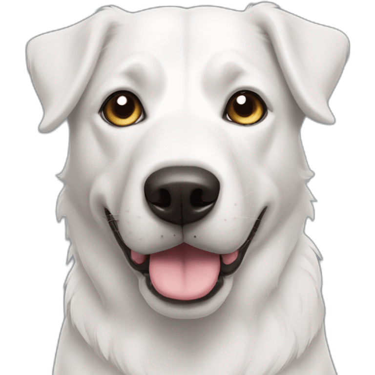 short-hair, black-and-white, border-collie-american-bulldog, white-fur-around-left-eye emoji