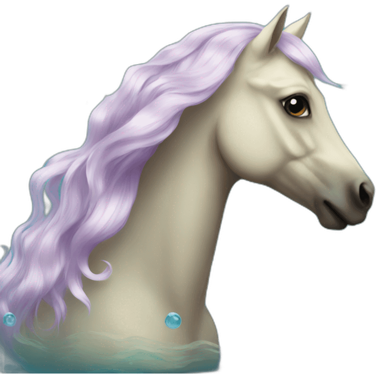 horse mermaid emoji