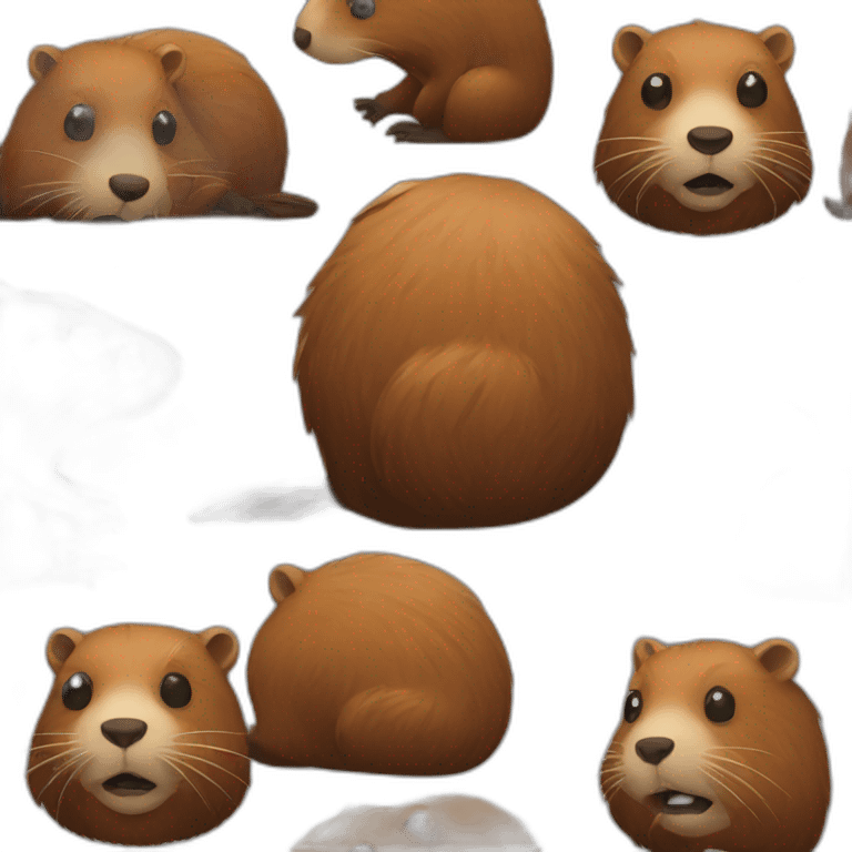 beaver emoji