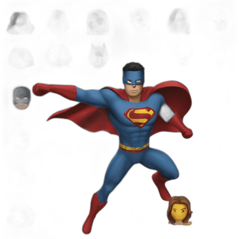 superheroes emoji