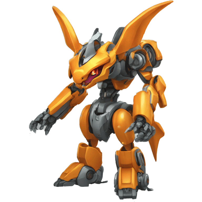 Futuristic Mechanical Medabot-Charizard-Mecha emoji