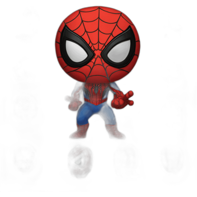 Spider-man black emoji