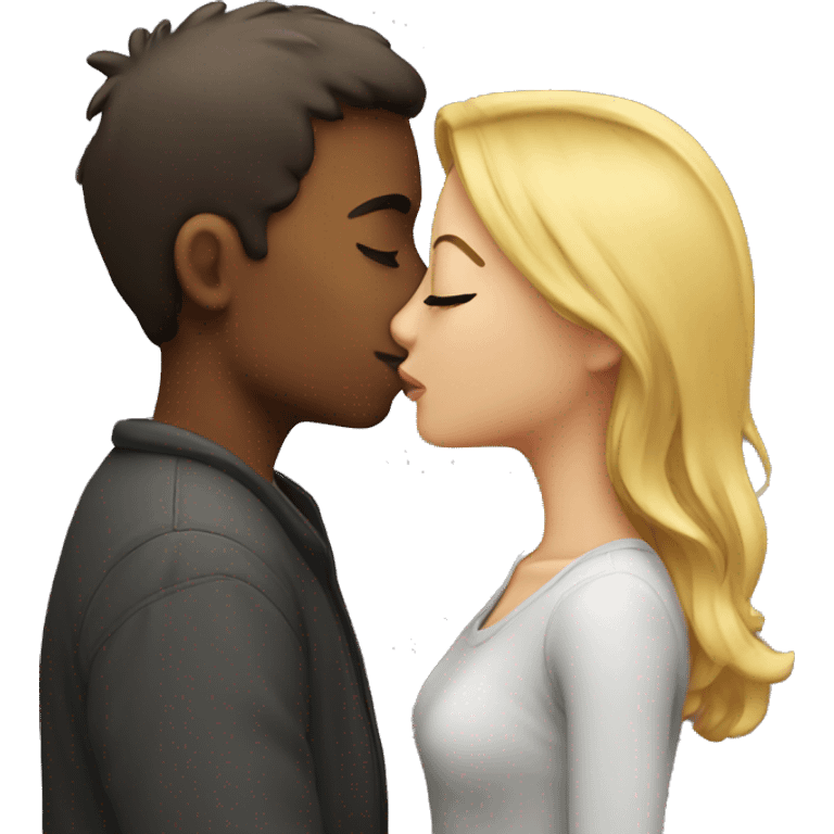 kissing girlfriend emoji