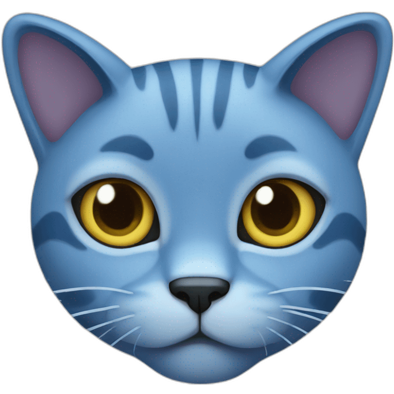 blue cat emoji