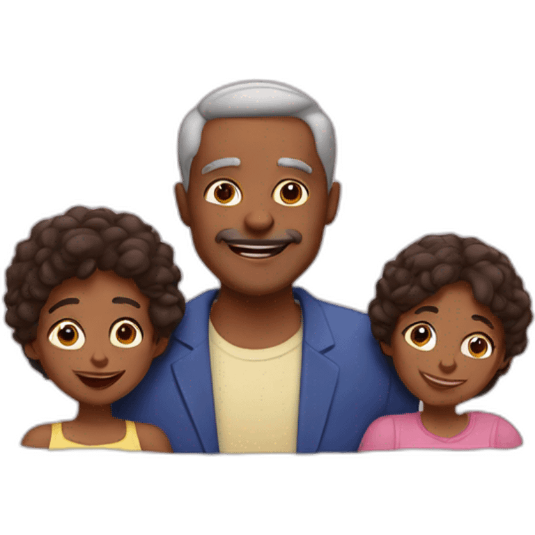 papa e hijos emoji