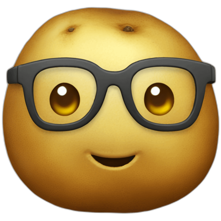 nerd potato emoji