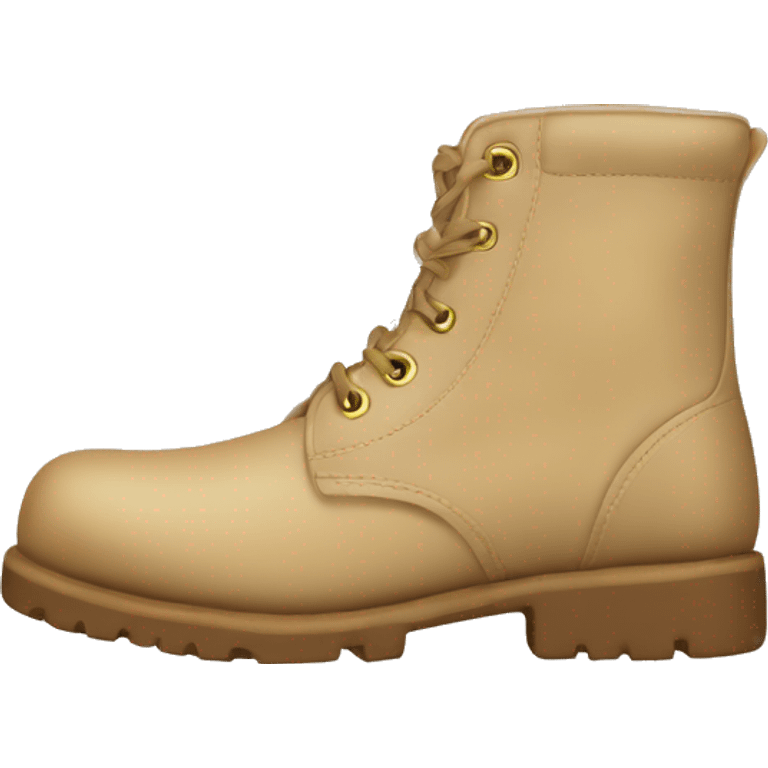 Beige asthetic Boot emoji