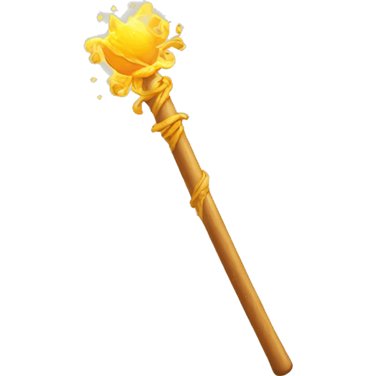 A beautiful magic stick emoji