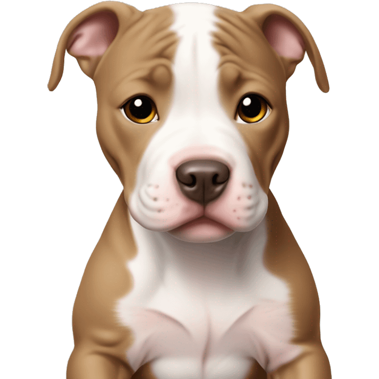 Baby pitbull ￼ emoji