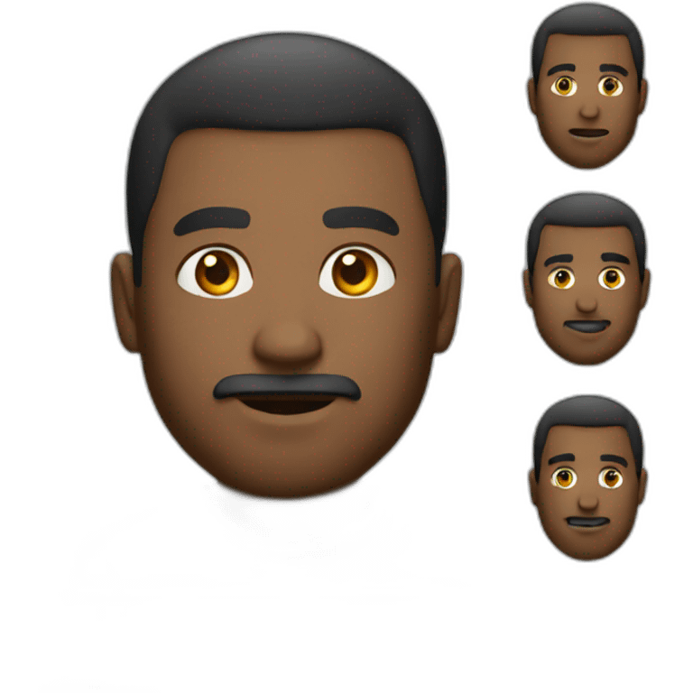 4 big men emoji