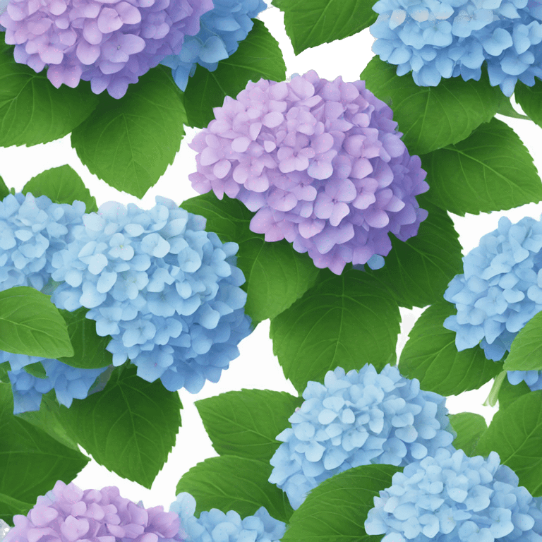 Hydrangea  emoji