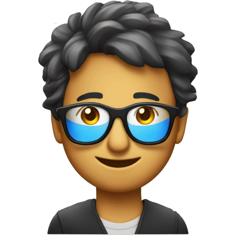 un phénix avec des lunettes emoji