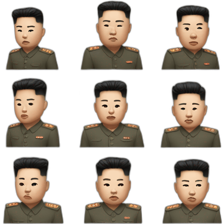 kim jong un emoji