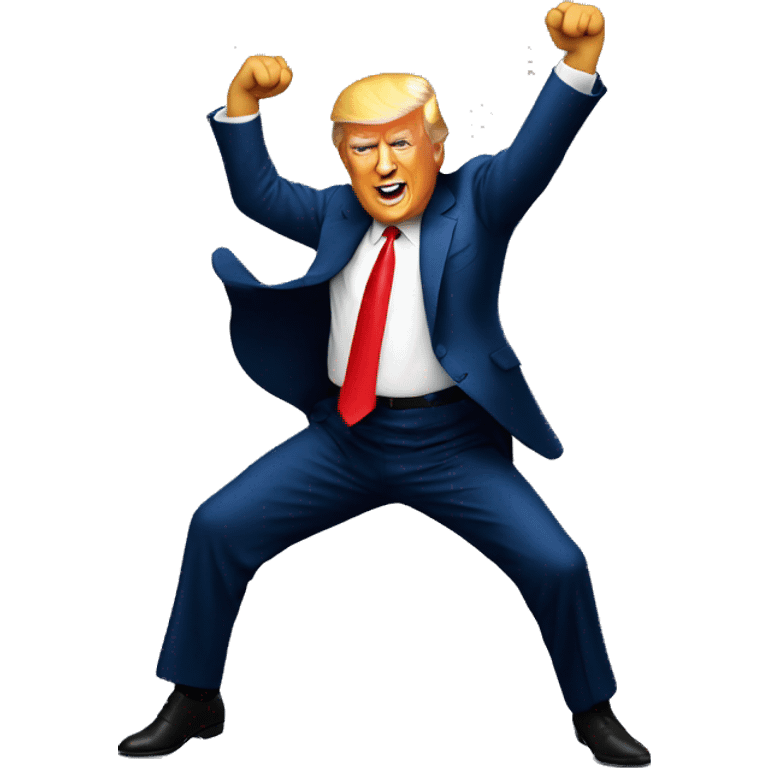 trump dancing emoji