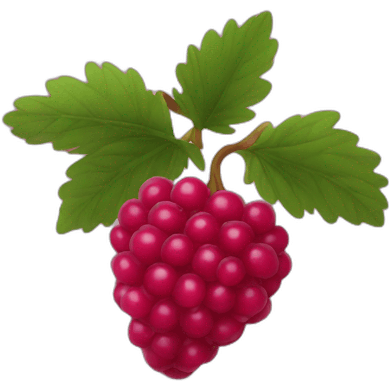 Fruit framboise emoji