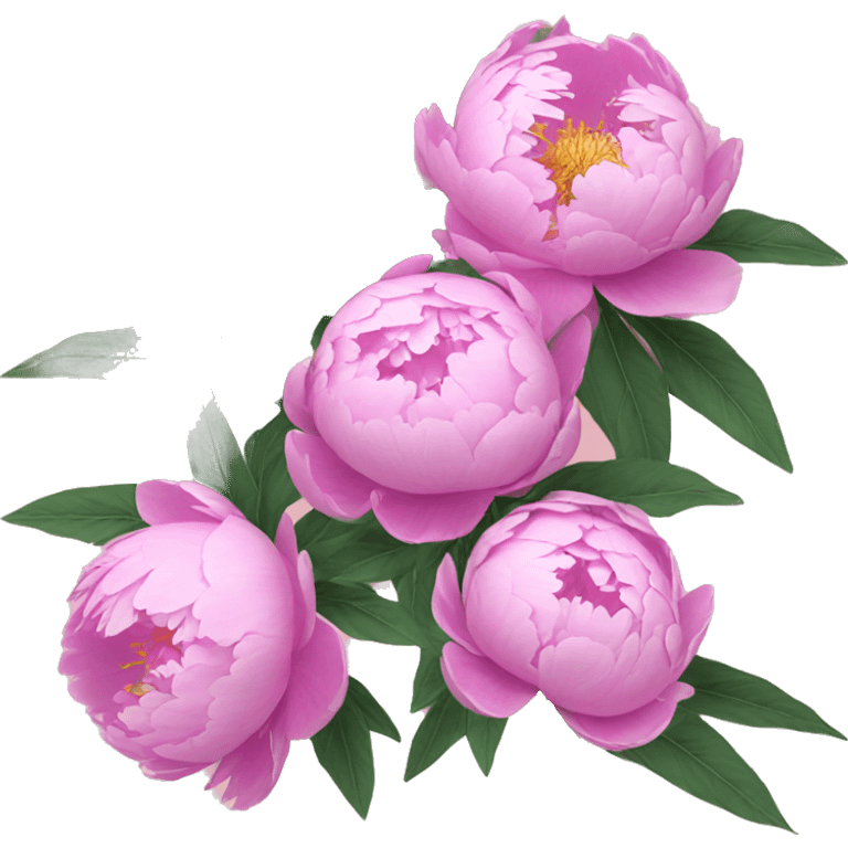 Peonies  emoji