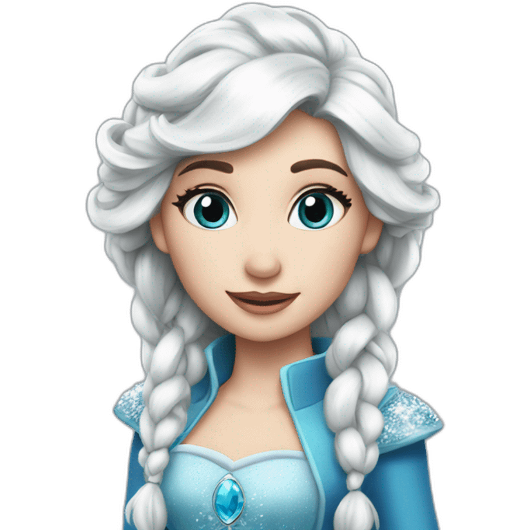 Argent reine des neiges emoji