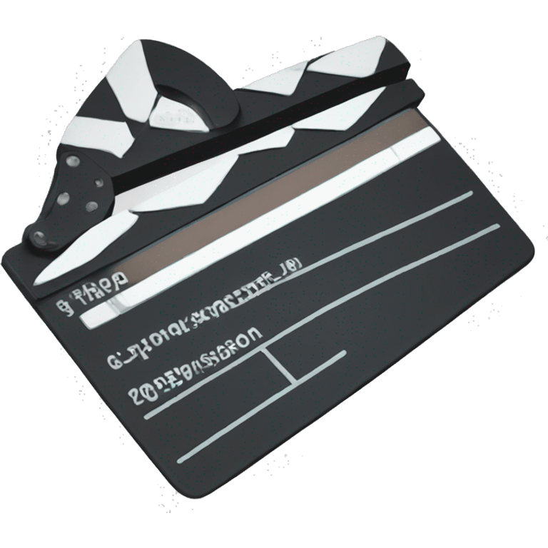 clapperboard emoji