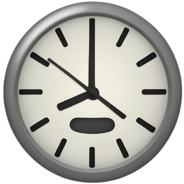 fast clock emoji