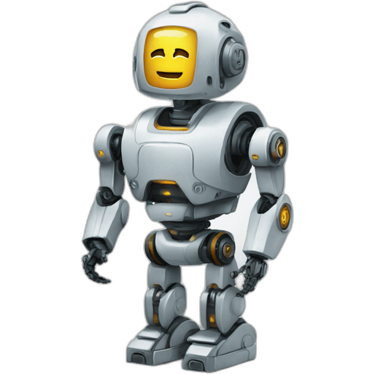 robot info bitcoin emoji