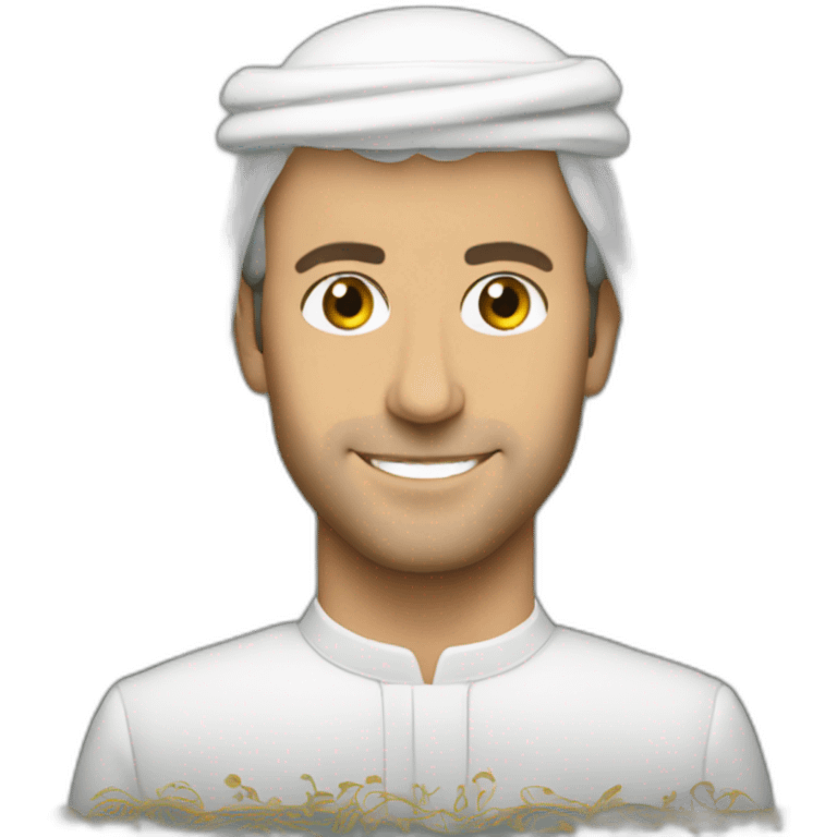 Macron arabe emoji