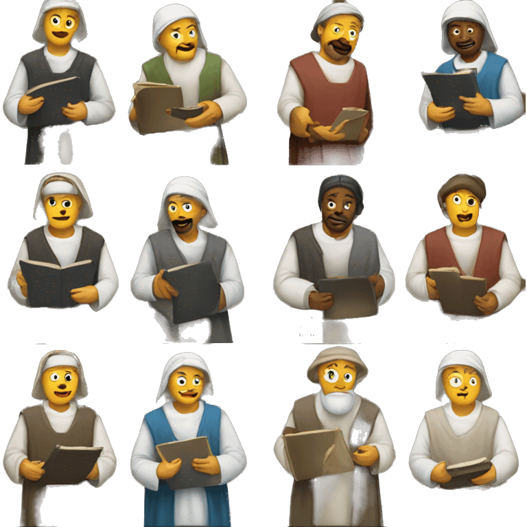 scribes and pharisees emoji