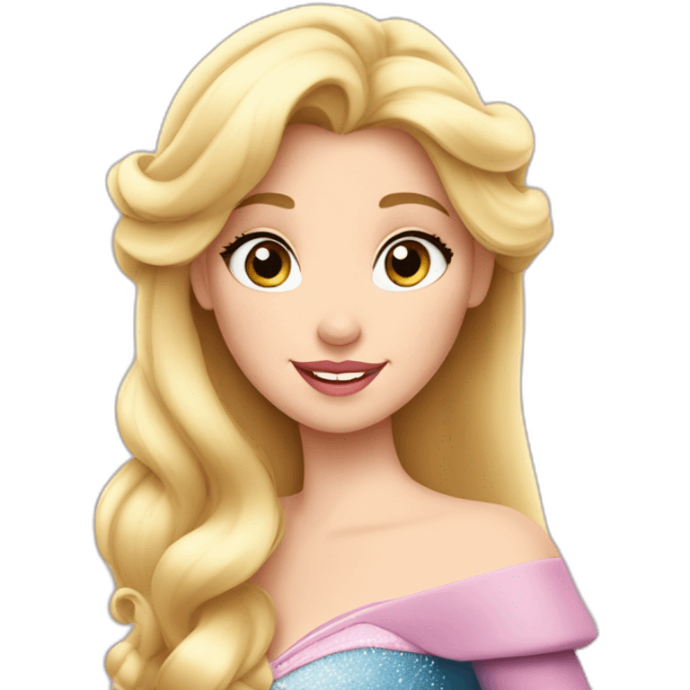 disney princess aurora emoji