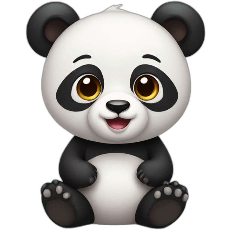 cute panda emoji