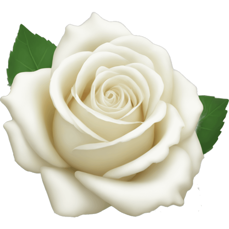 White rose emoji