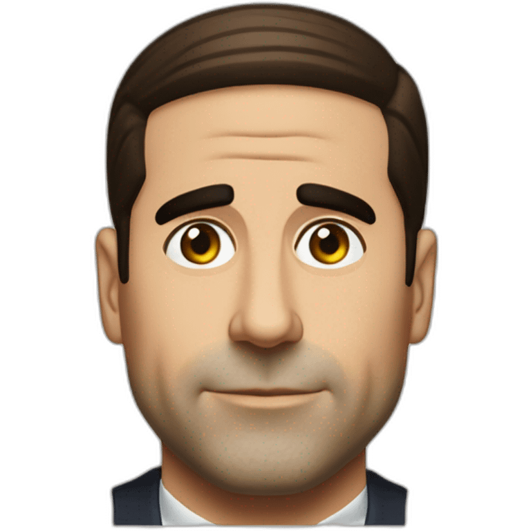 Michael Scott avec une tasse de café  emoji