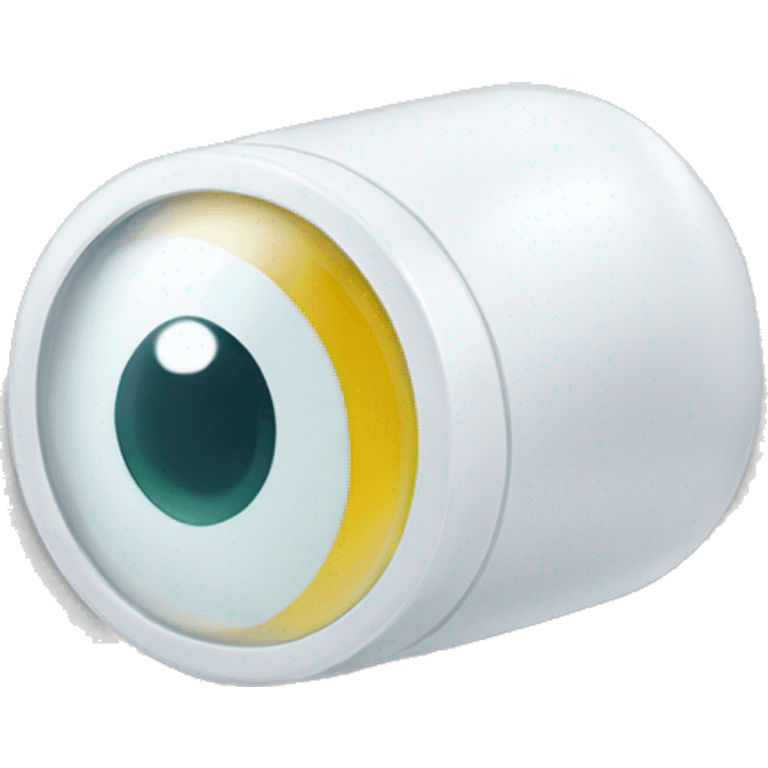 prescription contact lens case emoji