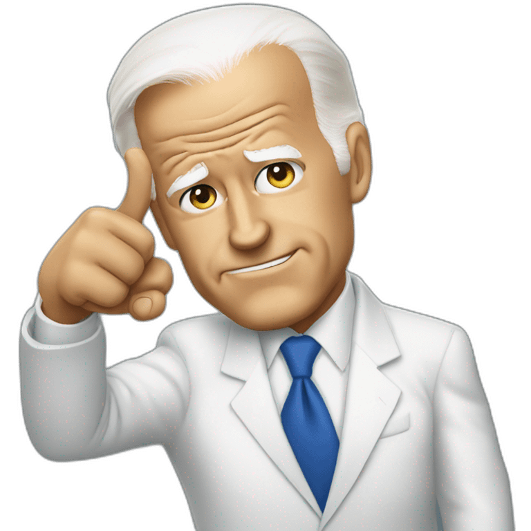 Joe biden thumbs down emoji