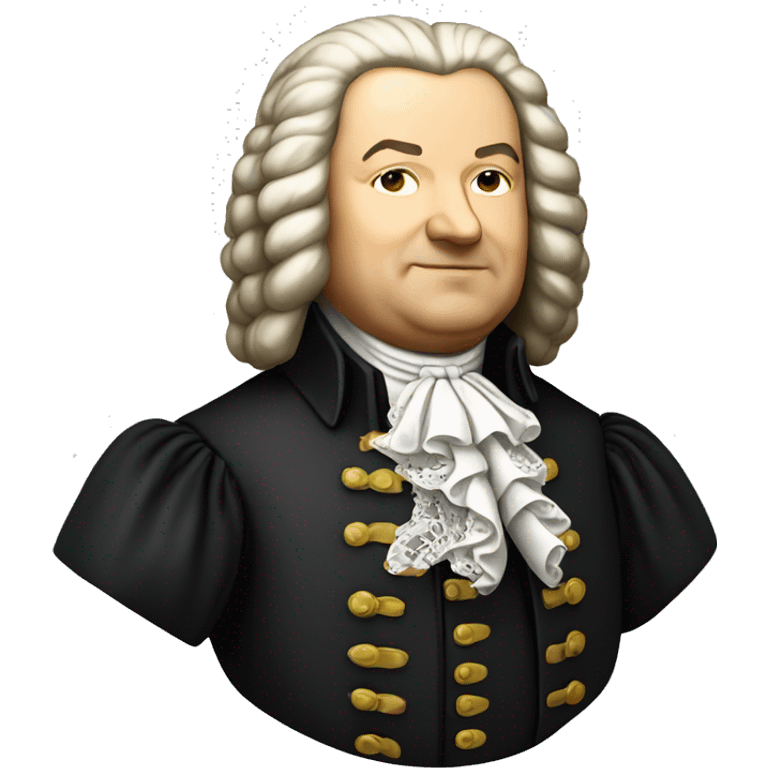 johann sebastian bach standing  emoji