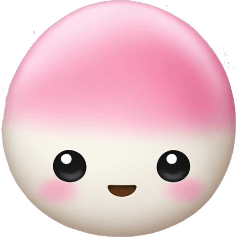 pink mochi  emoji