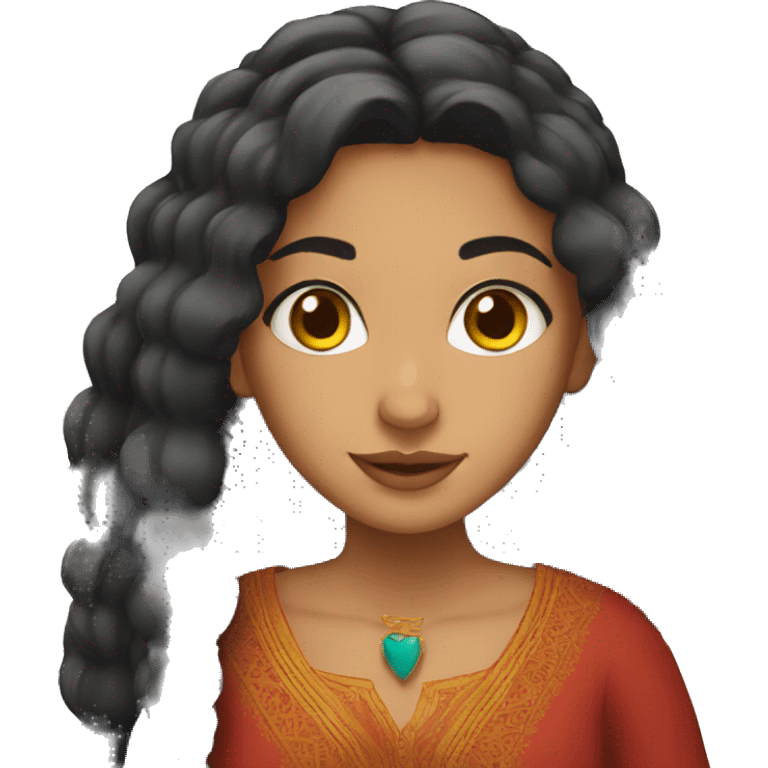 Moroccan girl emoji