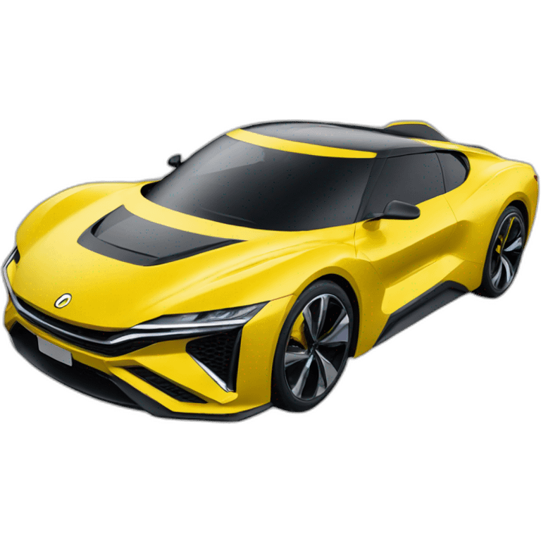 Nio ET5 yellow emoji