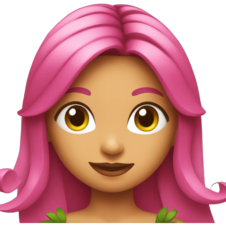 Hawaiian hula dancer girl emoji