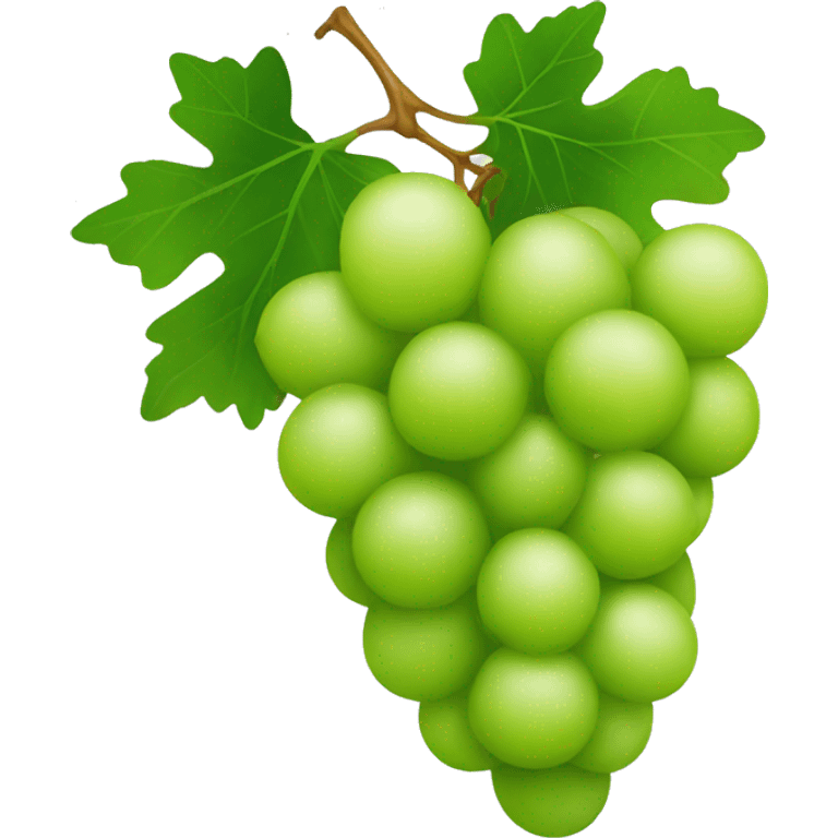 Green grape emoji