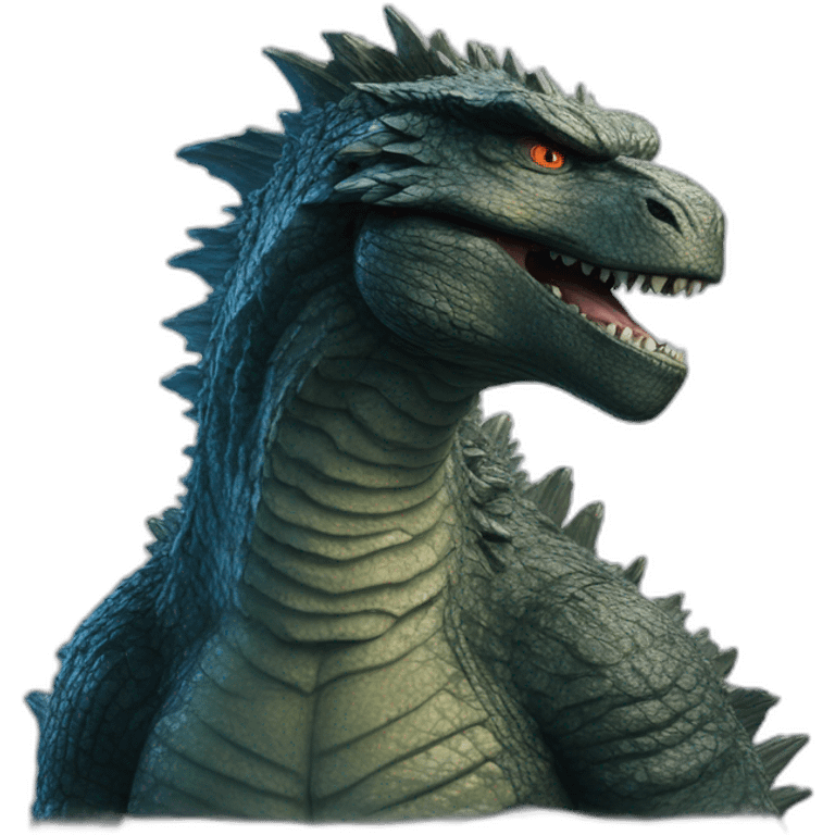 Cinematic Godzilla (proportional)calm (realistic) (Godzilla King of the Monsters, 2019) emoji