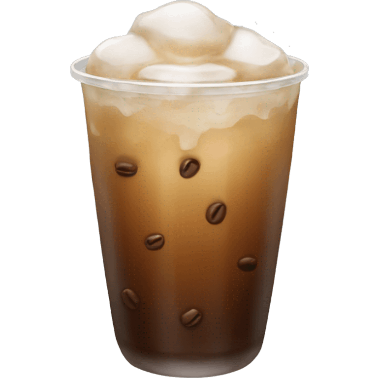 Iced coffe emoji