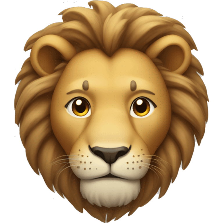 lion smirking emoji