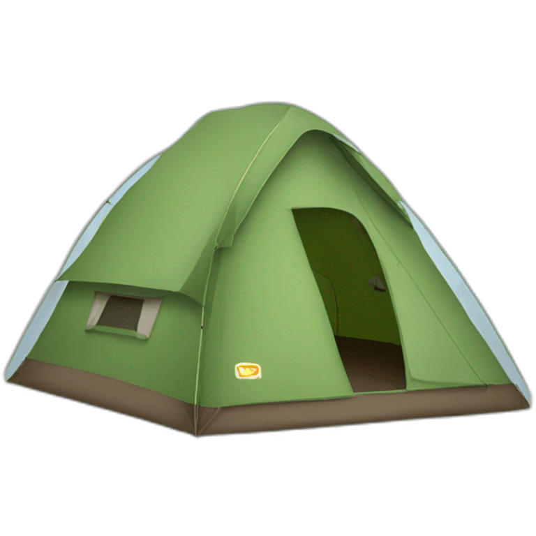 Camping tent emoji