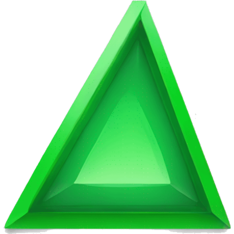 green triangle for kpis upside down emoji