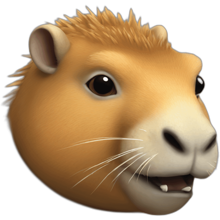 dinosaur-capybara taekwondo emoji