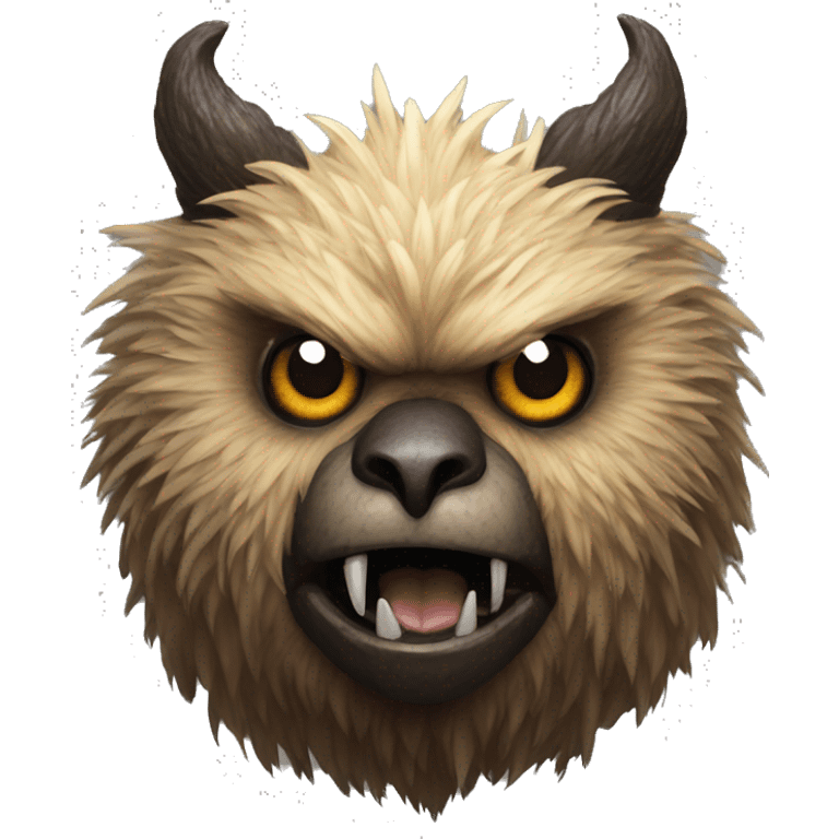 cyclops owlbear from Dungeons & Dragons super realistic emoji