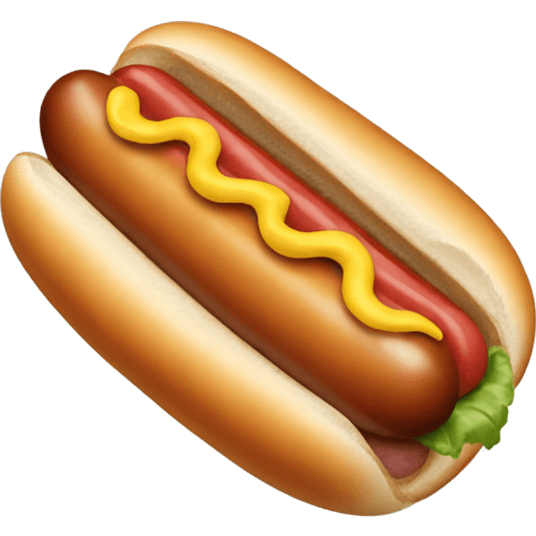 Hot dog  emoji